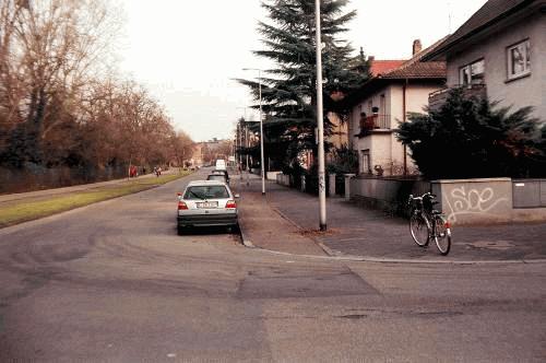 anderer rechter Radweg