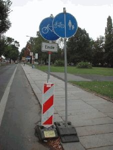 kuerzester Radweg